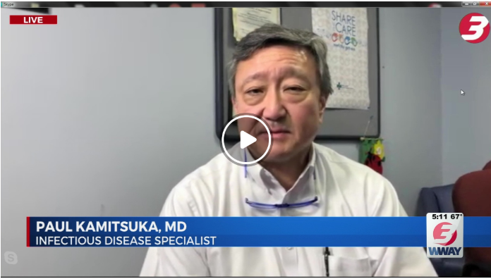 Dr Paul Kamitsuka talks about Coronavirus
