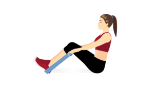 Knee flexion stretch