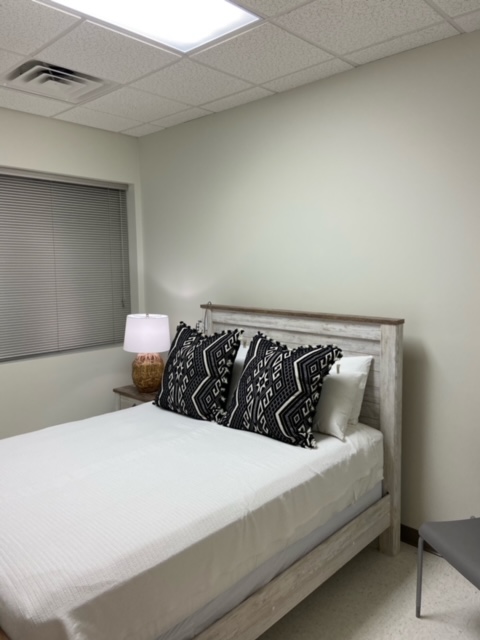 Room where sleep exam is performed