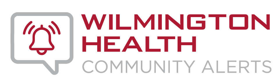 Wilmington Health Community Alerts Logo
