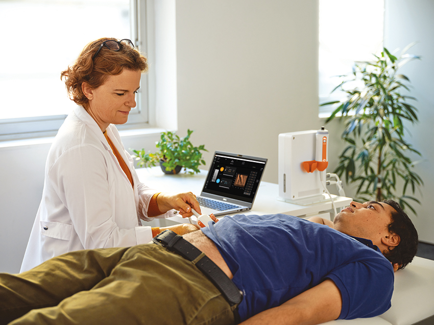 Doctor doing an examination